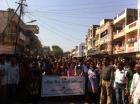 Rally in Rajpipla demanding arrest of accused